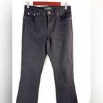 Ralph Lauren Lauren 4 Classic Boot Cut Snap Pocket Western Denim Jeans in Black Photo 2