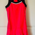 Bcg  Corel  Red pleated tennis dress Sz M Photo 0