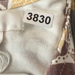 Cutter and Buck C Brown Floral Print V-Neck Short Sleeve Casual Dress Medium Photo 10