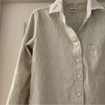 Tradlands Jessica Grey Long Sleeve XS Collared Lightweight Gray Photo 4
