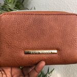 Steve Madden brown leather wallet wristlet cardholder bag purse. Measurement in pics Photo 1