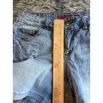 Bongo  Denim Shorts Size 11 Juniors Jean Distressed Holes Stretch Rodeo Cowgirl Photo 4
