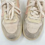 VEJA V-10 Multico Nude Colorblock Sneakers Suede Leather Pink Blue Cream Size 8 Photo 4