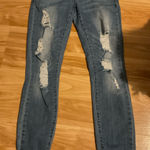 Cello  Blue Skinny Jeans with Distressed Details‎ Photo 0