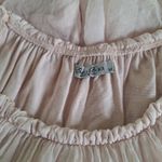 Elena Baldi Silk Puff Sleeve Top Bell Flare Sleeves Flowy Loose Fit M Photo 6