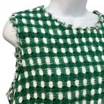 LK Bennett Linton for London Green White Tweed Sheath Sleeveless Dress Size 12 Photo 7