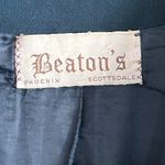 Vintage Abe Schrader Women's Navy Blue Blazer Classic Tailored Style Photo 6