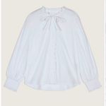 Ba&sh  Women's 100% Cotton White Joon Top - Size Small Photo 2