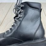 Sorel  Women's Lennox Leather Lace-Up STKD WP Boots US8.5 Black / Sea Salt $190 Photo 7