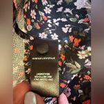 Rebecca Taylor ‘Lyra’ Red Floral Black Lace Pintuck Silk Blouse Women’s Size 00 Photo 14