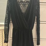 Long Sleeve Romper Black Size L Photo 0