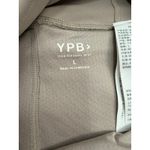 Aerie YPB  Pleated Tennis Skort Womens L Taupe Stretch Athletic Athleisure Photo 2