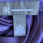 INC 2 Piece Paisley Top Blue Size L Photo 11