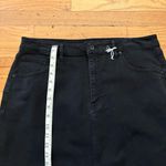 Sanctuary Black Denim Midi Skirt Size 32 Photo 4