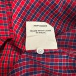 DÔEN Ranger Belted Organic Cotton Midi Dress Rossendale Valley Plaid Size Small Photo 11