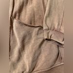 Doe & Rae  Burnt Orange/Brown Cardigan Opem Shirt with Open Pockets Size Medium Photo 3