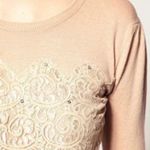 ASOS Jeweled Lace Sweater Photo 2