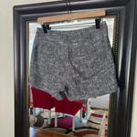 Loft  Tweed Flat‎ Front Shorts Size 0 Gray Photo 2