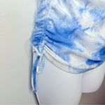 Princess Polly  Strapless Blue‎ & White Tie Dye Top Size 6 Photo 4