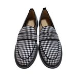 Ann Taylor Houndstooth Loafers Black and White Women’s Size 9.5 Photo 1