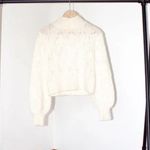 Reformation Lexi Sweater (Ivory) Photo 2