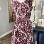 Charming Charlie Women’s Sleeveless Dress Size Small, Purple And Tan Colors Photo 2