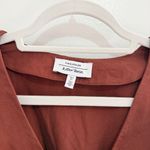 & Other Stories & Other Stories Paris Atelier Rust Wrap Blouse – Size 4 Photo 5