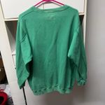 Aerie  Sweatshirt Crewneck Oversized Green Photo 1