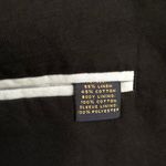 Brooks Brothers  346 Men Navy Blue Linen Cotton Blazer  Jacket Sports Coat Three 3 Button Size L Photo 3