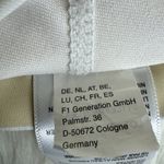 MICHAEL Michael Kors Lace Up Cross Back One Piece Swimsuit Size 6 Yellow Photo 9