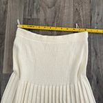 Vintage Adolfo Lambswool wool pleated Midi Dress Size M Photo 2