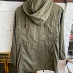 Old Navy Anorak Army Green Khaki Drape Lightweight Utility Jacket Size S Photo 2