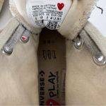 Comme des Garçons Play x Converse Hi Top Multi Heart Sneaker White Size 10 Photo 9