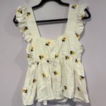 Altar'd State Altar’d State embroidered sunflower flowy tank top Photo 3