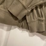 Crisp Size XS Olive Green Ling Sleeve Lightweight Full Zip Hoodie Top Pockets Photo 4