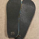 DOUGLAS PAQUETTE Teal & Yellow Sailor's Knot Flip Flops Photo 1