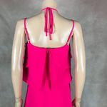 CeCe Pink Halter Ruffled Mini Dress NWT 0 Photo 4