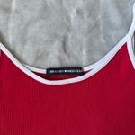 Brandy Melville  Red Tank Cropped Photo 1