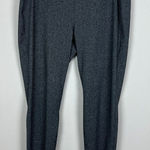 Eileen Fisher ‎ Pants Leggings Womens Large Charcoal Gray Herringbone Pull On L Photo 0