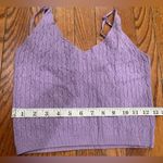 Daisy  Lavender Knit Camisole Photo 2