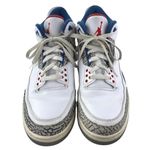 Nike  Air Jordan 3 Retro Men's White Blue Athletic Basketball Sneakers Shoes 12 Photo 1