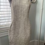 L'Agence L’AGENCE Tweed Leather Straps Mini Dress Photo 2