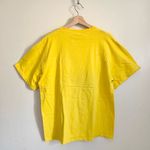 m&m Yellow Crewneck Short Sleeves Tee Shirt Large Photo 8