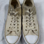 Converse All Star Chuck Taylor Madison Low Top Glitter Gold & Canvas Women’s 11 Photo 0