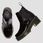 Dr. Martens Dr. Marten Air Walk Rozalie Distressed Patent leather Chelsea heeled NWOB Photo 2