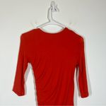 Helmut Lang Ruched Jersey Dress Size Small Photo 7