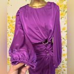 DO+BE Purple Blouse with Ring Detail size M Photo 4
