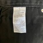 Old Navy  High Rise Slouchy Straight Denim Shorts Womens Plus 18 Black Distressed Photo 7