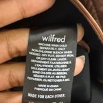 Wilfred NWT Aritzia Cognac The Ganna™ Shirt Jacket Vegan Leather Sz XS Photo 6