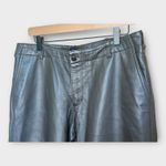 Gap Vintage Y2K  Leather Low Rise Trouser Pants Brown Women's size 14 Grunge Photo 8